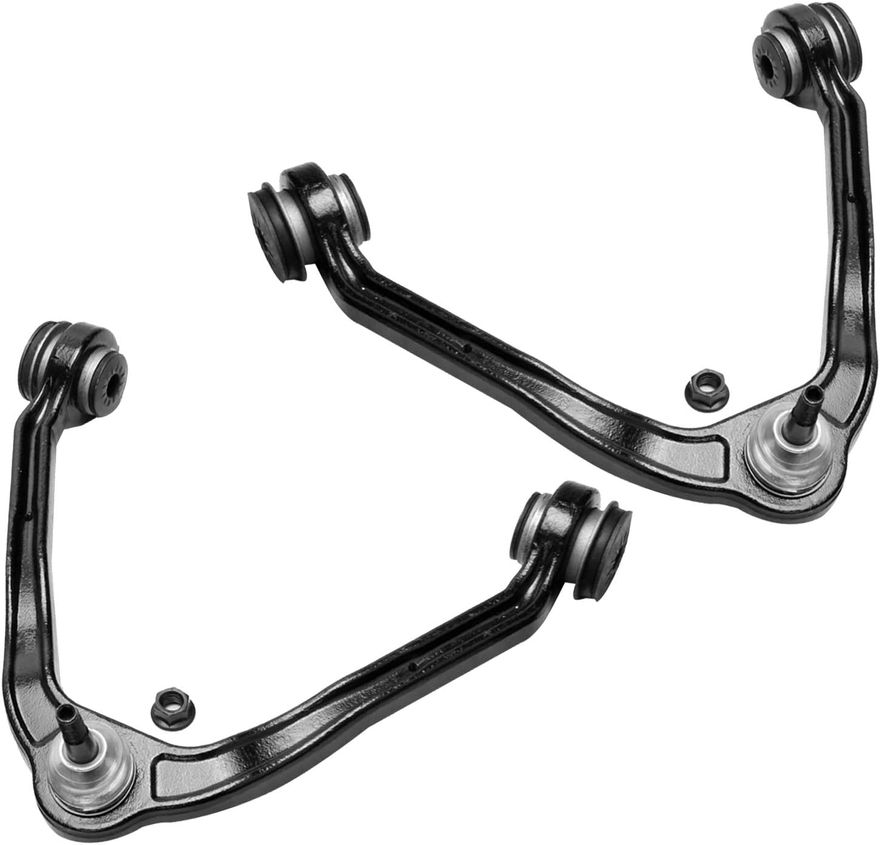 4pc Front Upper Lower Control Arms w/Ball Joints Kit