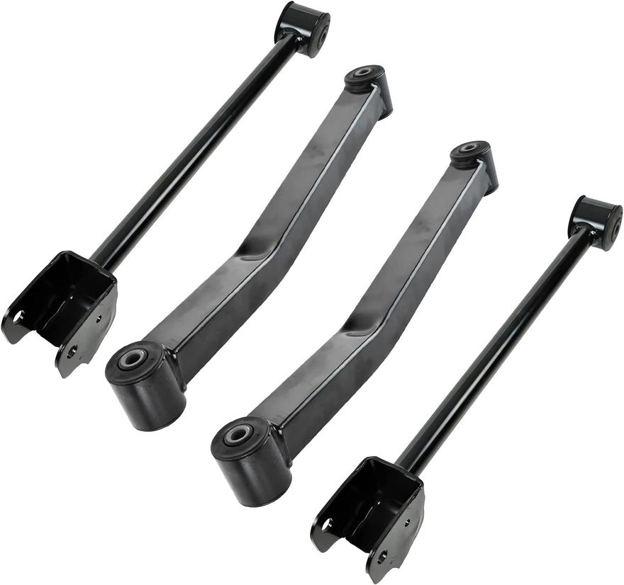 4pc Front Upper Lower Control Arms Kit