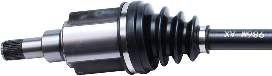 Front Right CV Axle Shaft - 986M_AX