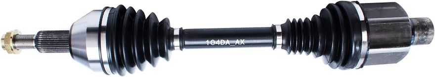 Front Right CV Axle Shaft - 104DA_AX