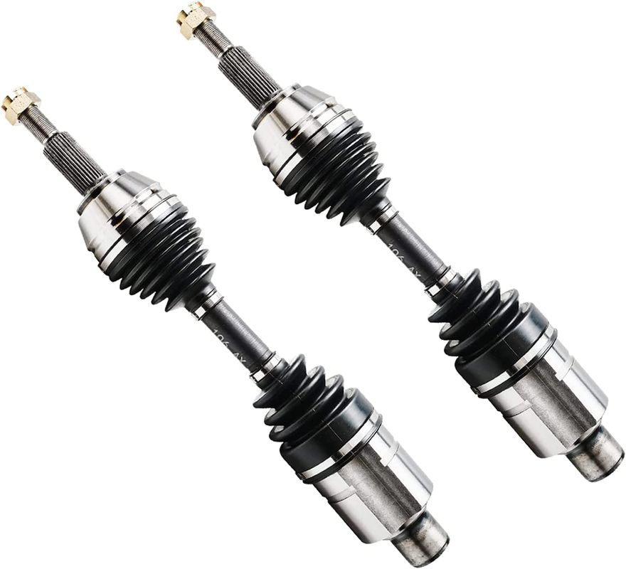 Front CV Axle Shafts - 106_AX x2