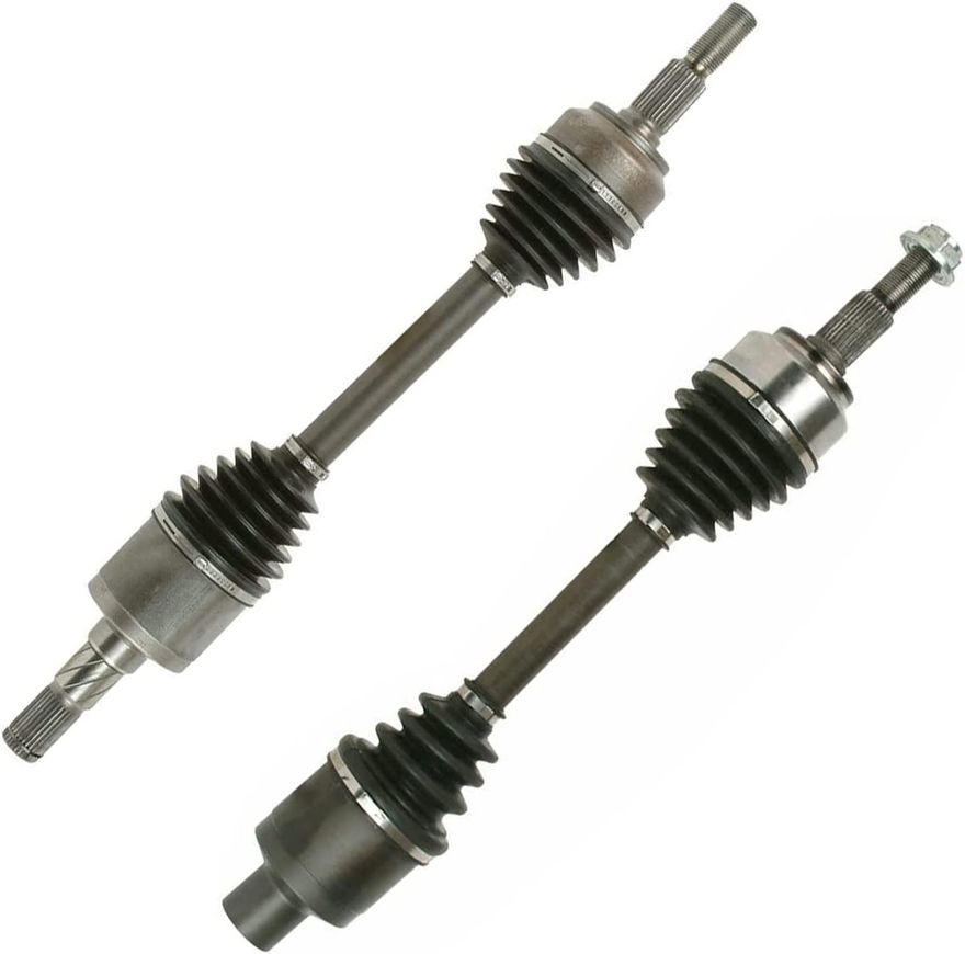 2 New Front CV Axles For V6 Honda Accord, 3.2L CL, 3.2L TL - 2 Year Warranty