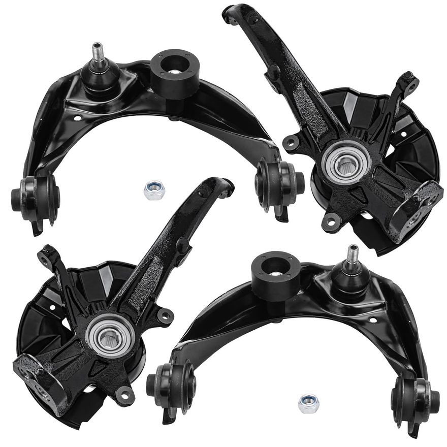 Main Image - Front Control Arms Knuckles Hubs