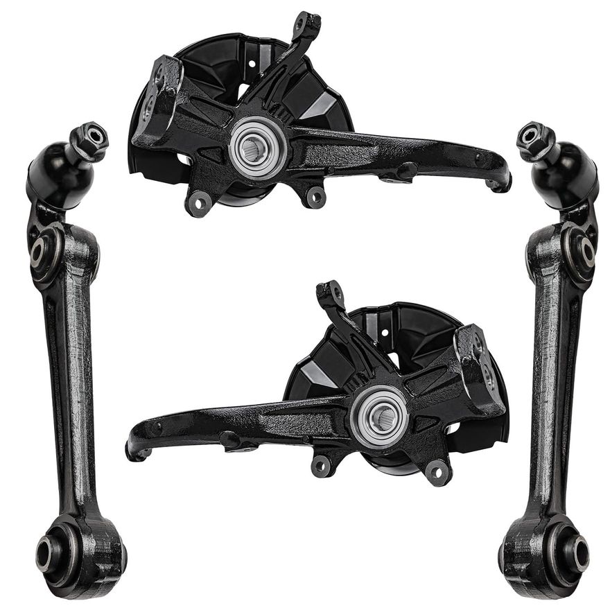 Main Image - Front Control Arms Knuckles Hubs