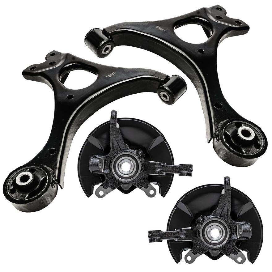 Main Image - Front Control Arms Knuckles Hubs