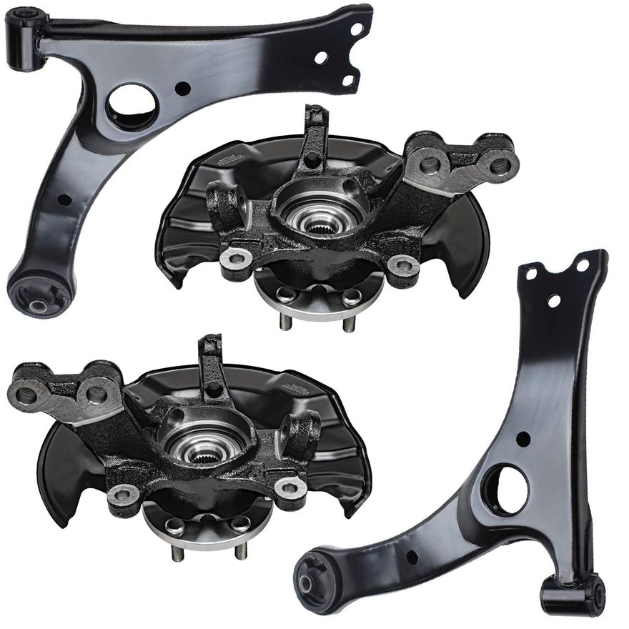 Main Image - Front Control Arms Knuckles Hubs