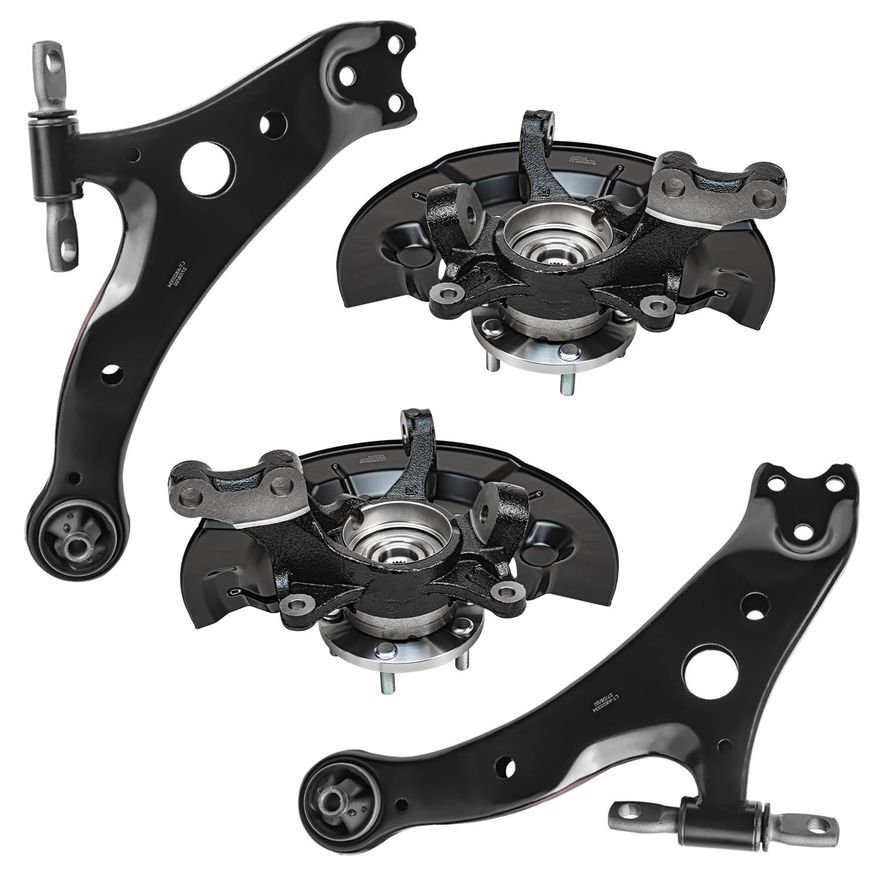 Main Image - Front Control Arms Knuckles Hubs