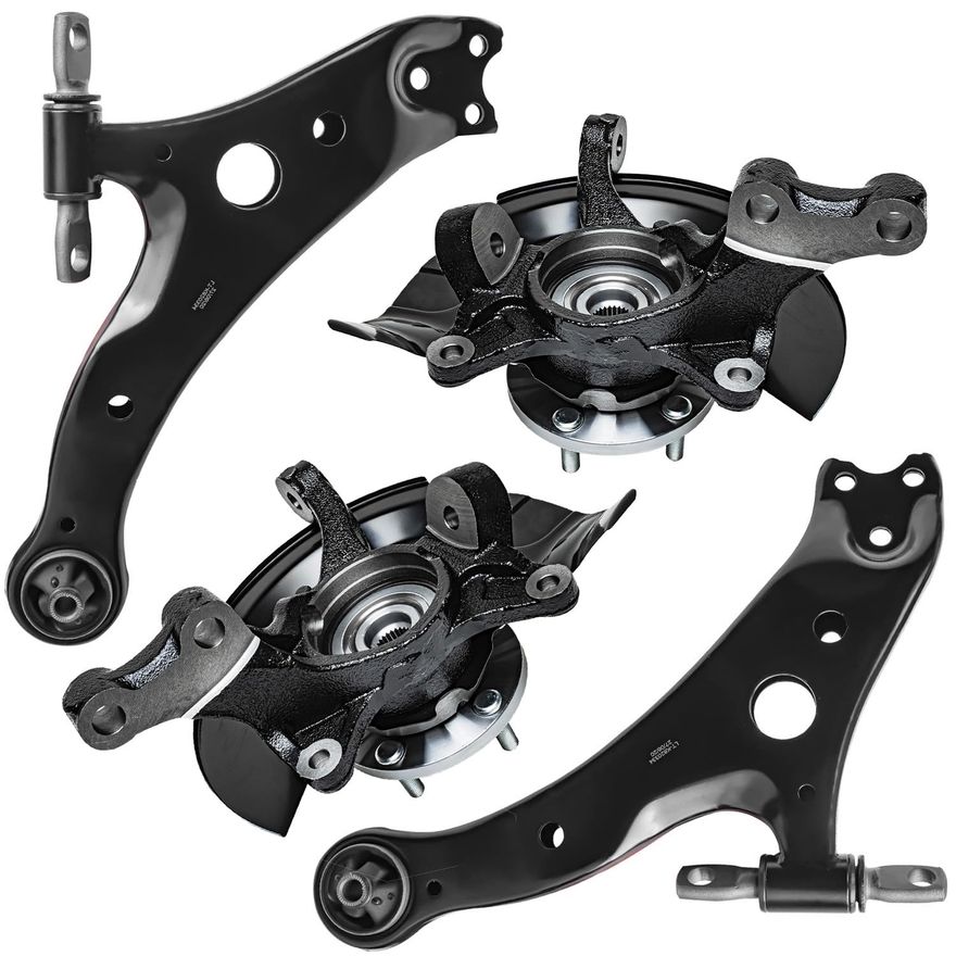 Main Image - Front Control Arms Knuckles Hubs