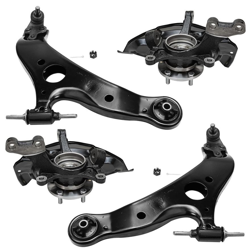 Main Image - Front Control Arms Knuckles Hubs