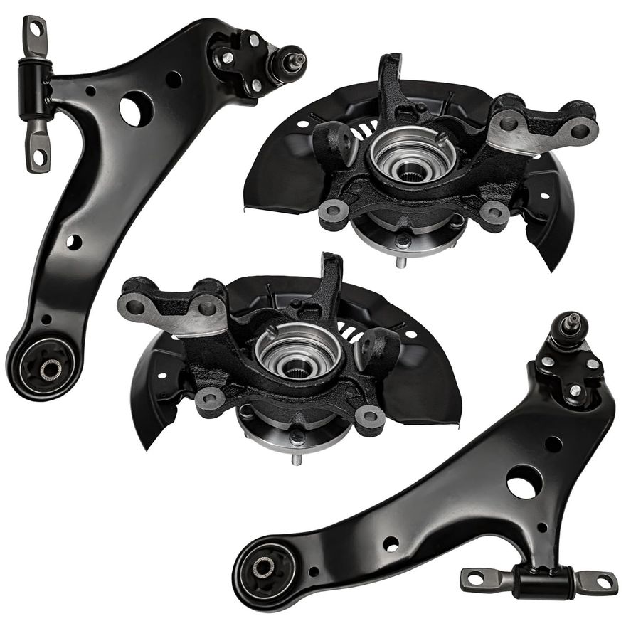 Main Image - Front Control Arms Knuckles Hubs