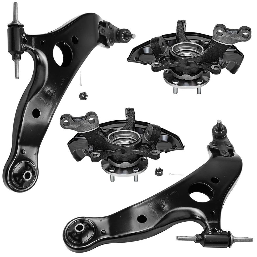 Main Image - Front Control Arms Knuckles Hubs