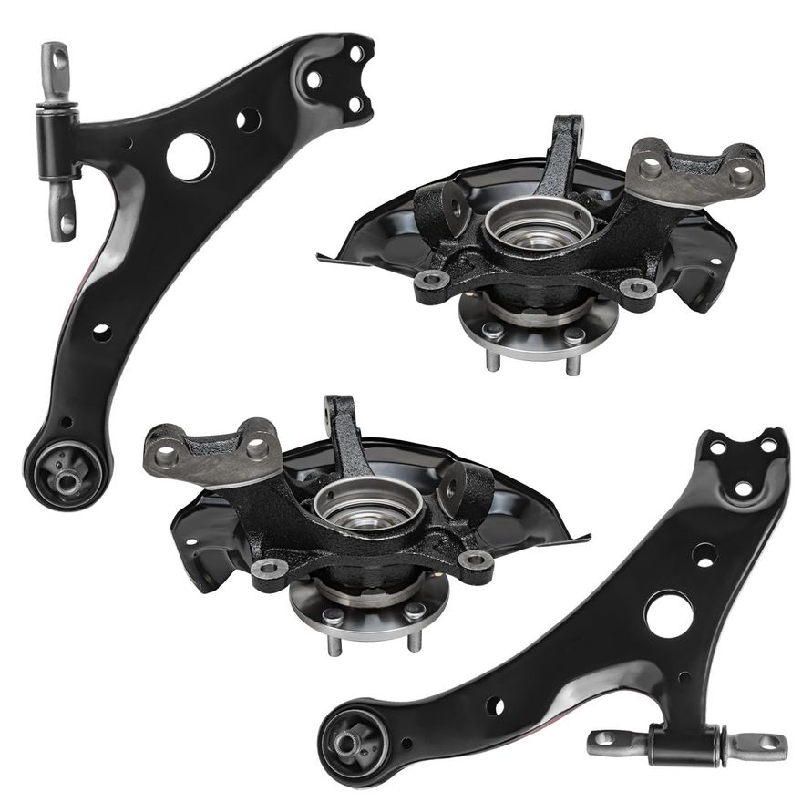 Main Image - Front Control Arms Knuckles Hubs