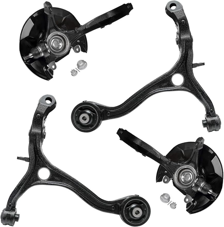 Main Image - Front Control Arms Knuckles Hubs