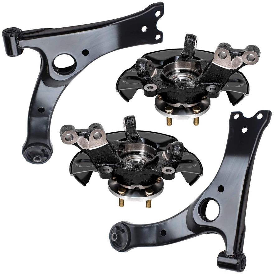 Main Image - Front Control Arms Knuckles Hubs