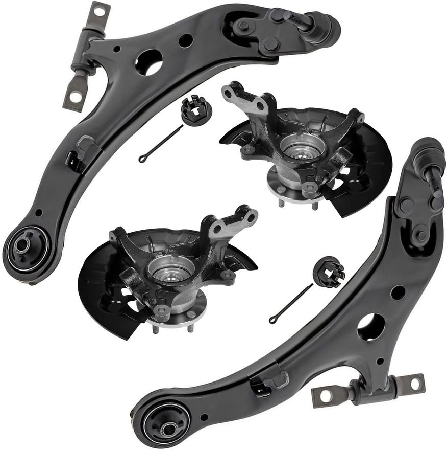 Main Image - Front Control Arms Knuckles Hubs