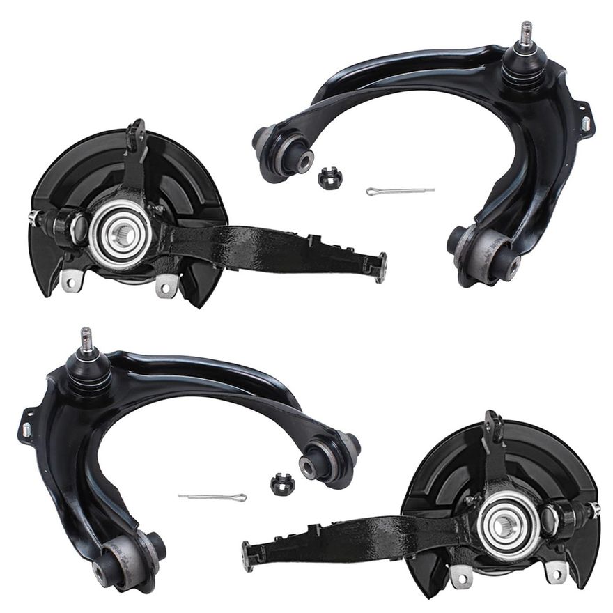 Main Image - Front Control Arms Knuckles Hubs