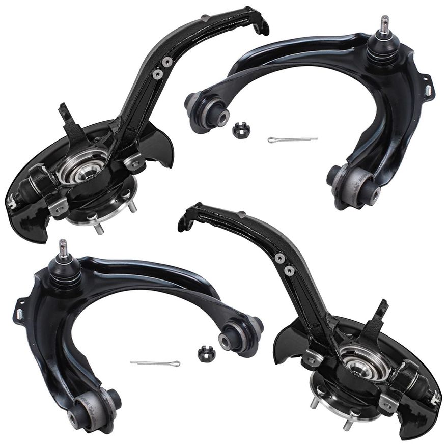 Main Image - Front Control Arms Knuckles Hubs