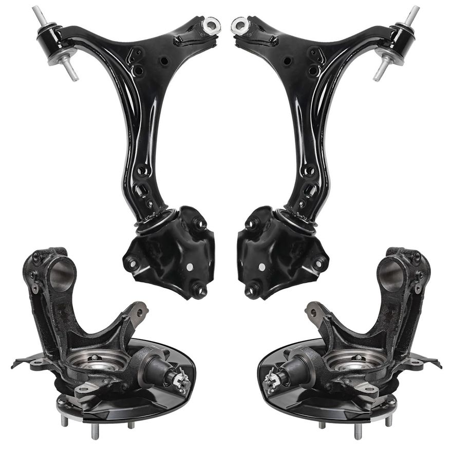 Main Image - Front Control Arms Knuckles Hubs