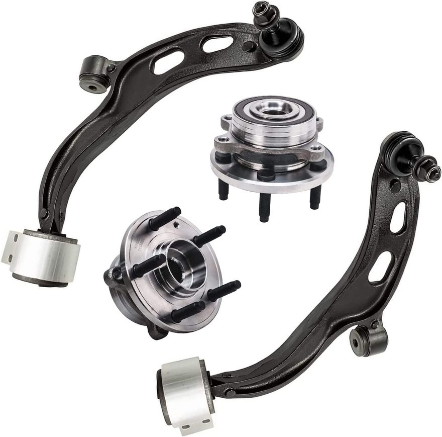 Main Image - Front Control Arms Wheel Hubs