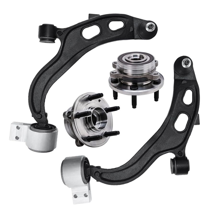 Main Image - Front Control Arms Wheel Hubs