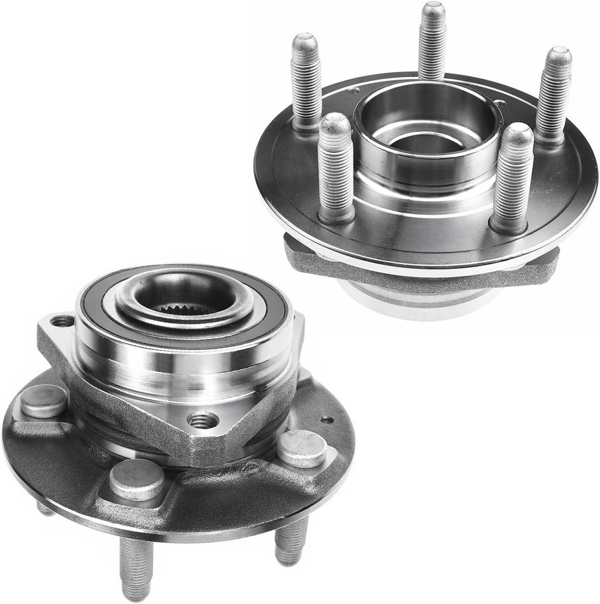 Front Wheel Hub and Bearing - 512579 x2