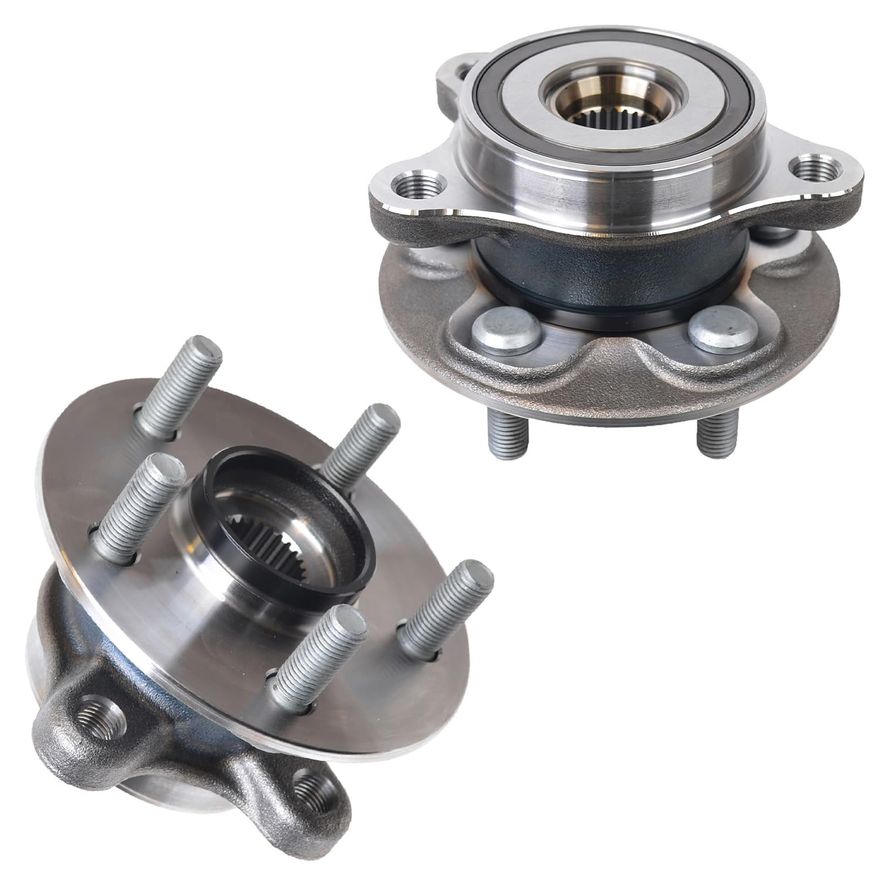 Front Wheel Hub and Bearing - 513402 x2
