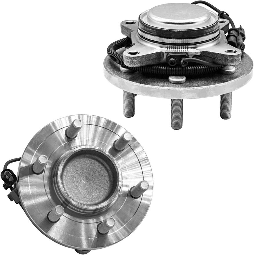 Front Wheel Hub and Bearing - 515176 x2