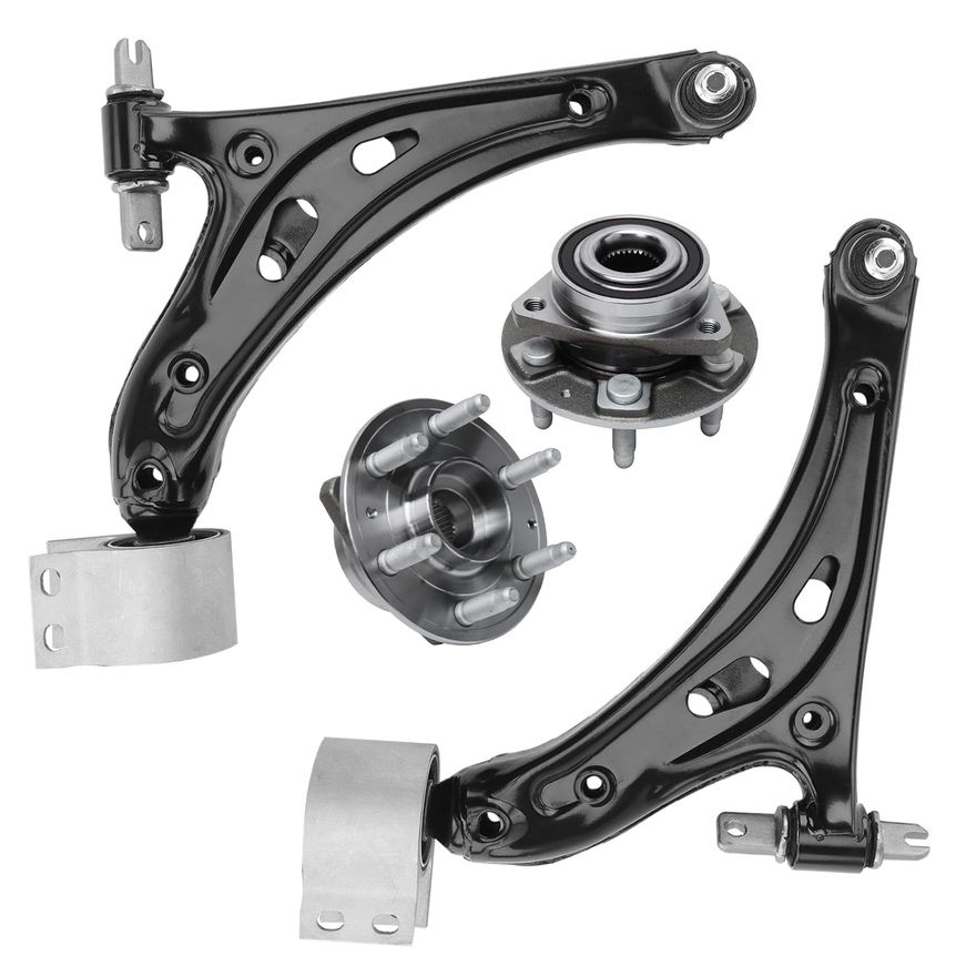 Main Image - Front Control Arms Wheel Hubs