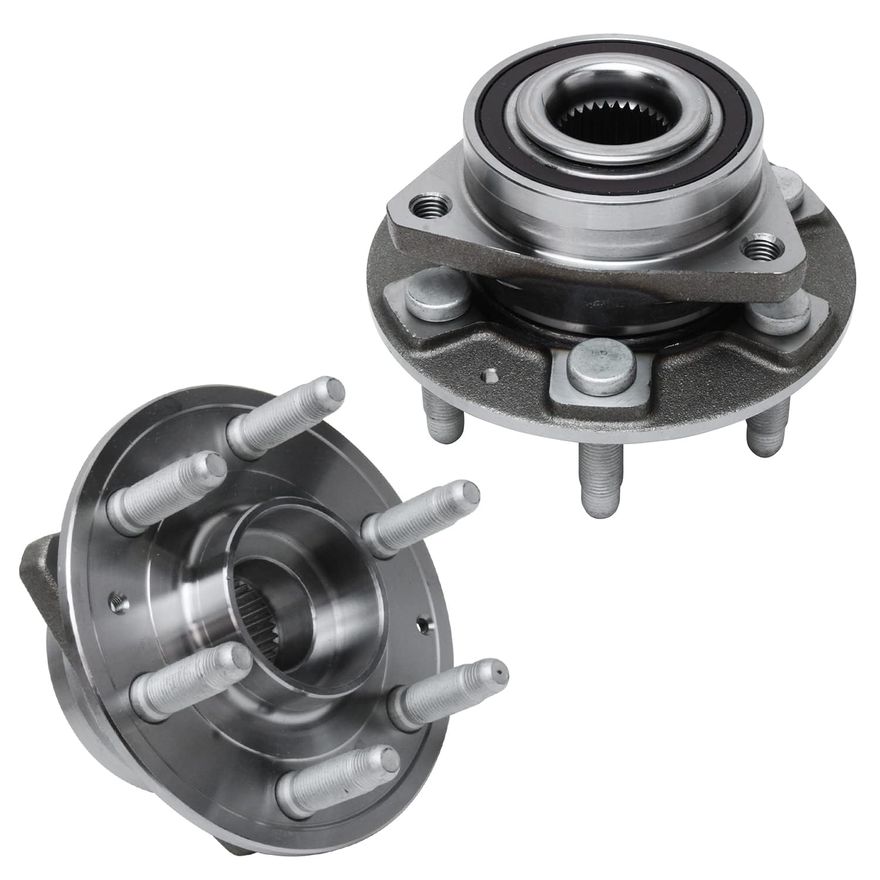 Front Wheel Hub and Bearing - 512593 x2