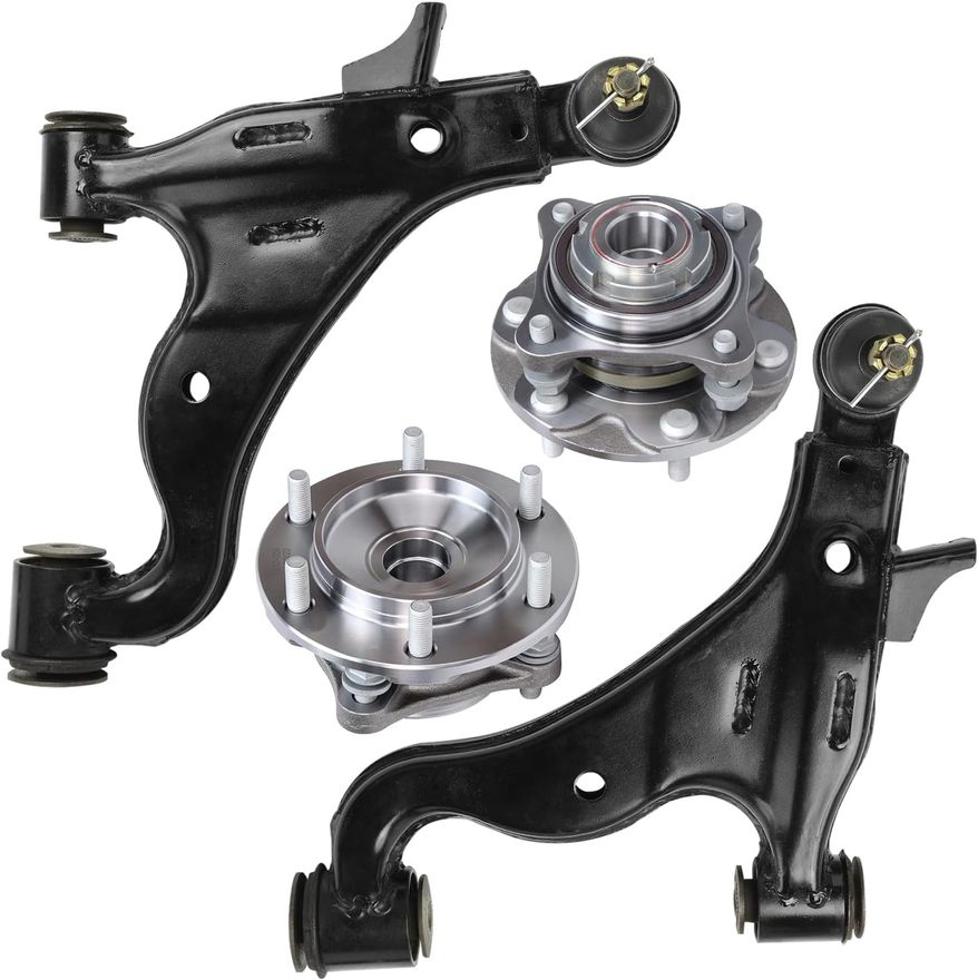Main Image - Front Control Arms Wheel Hubs