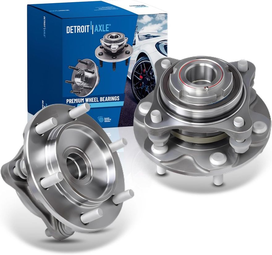 Front Wheel Hub and Bearing - 950-004 x2