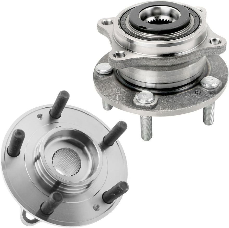 Front Wheel Hub and Bearing - 513395 x2