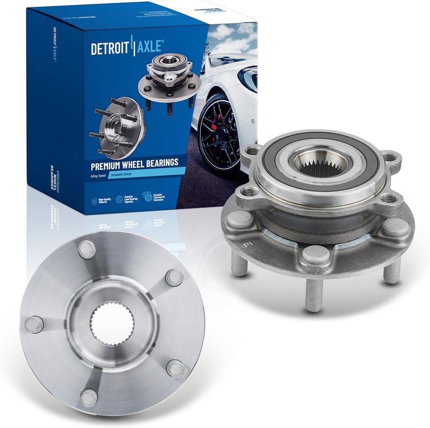 Front Wheel Hub and Bearing - 513347 x2