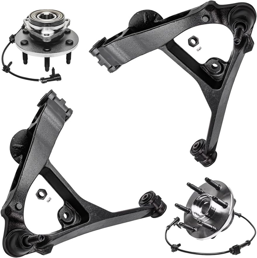 Main Image - Front Control Arms Wheel Hubs