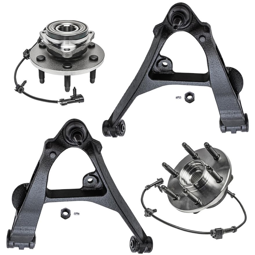 Main Image - Front Control Arms Wheel Hubs