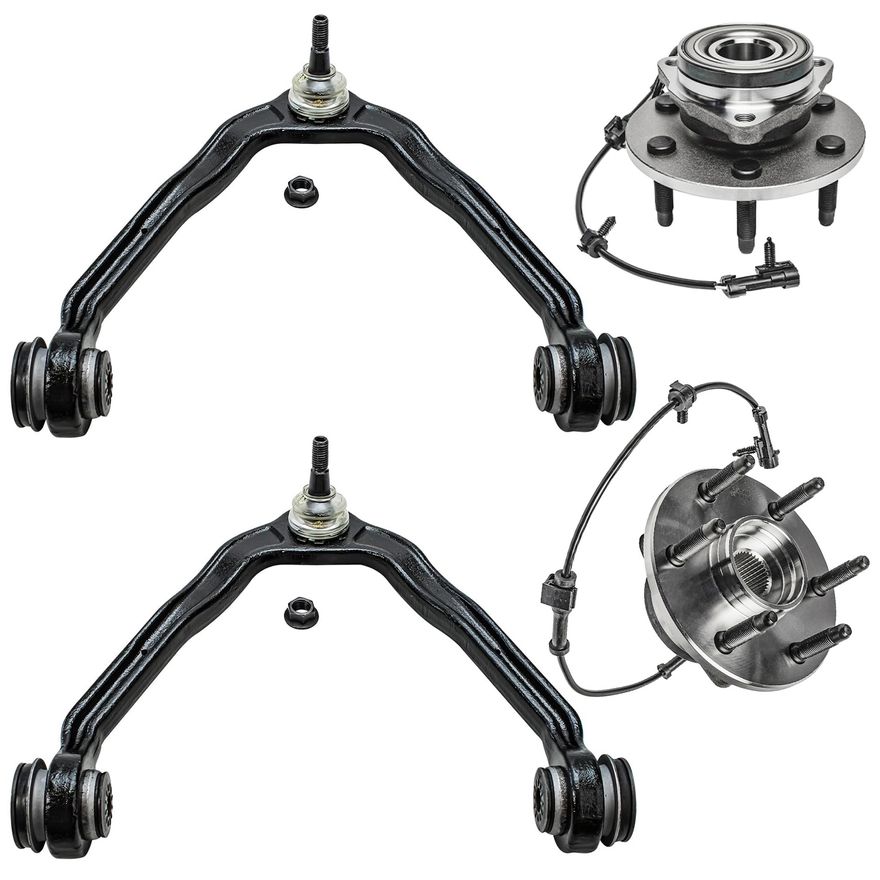 Main Image - Front Control Arms Wheel Hubs