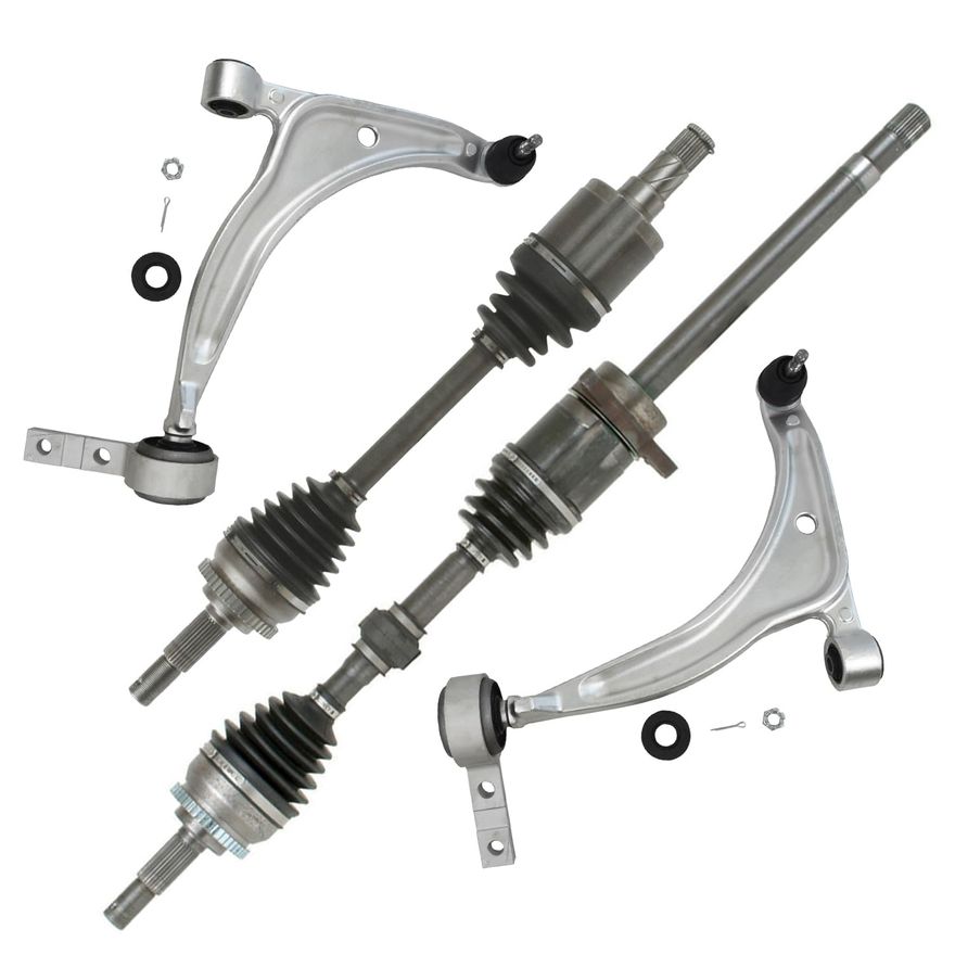 Main Image - Front CV Axles Control Arms