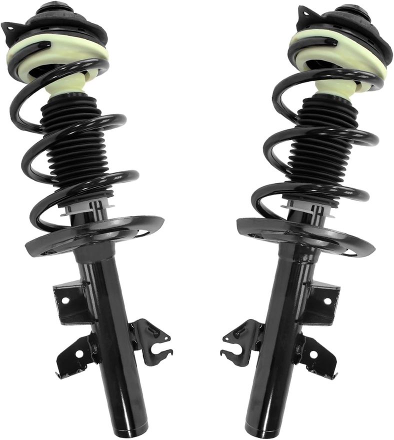 Front Strut w/Coil Spring - 13673_13674