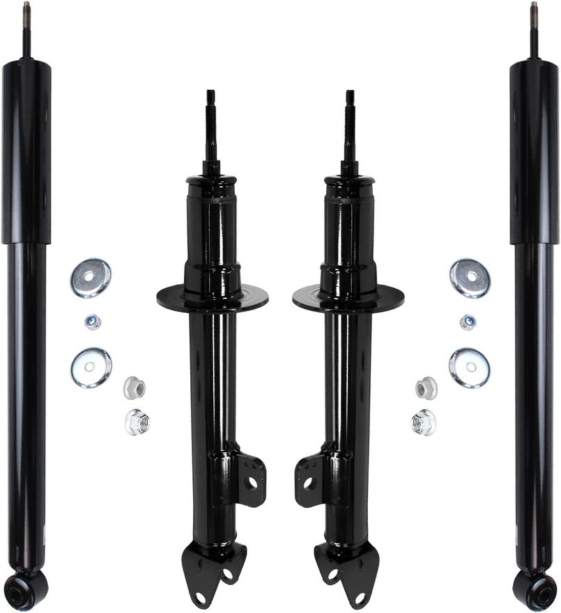 Main Image - Front Rear Bare Strut Shocks Kit