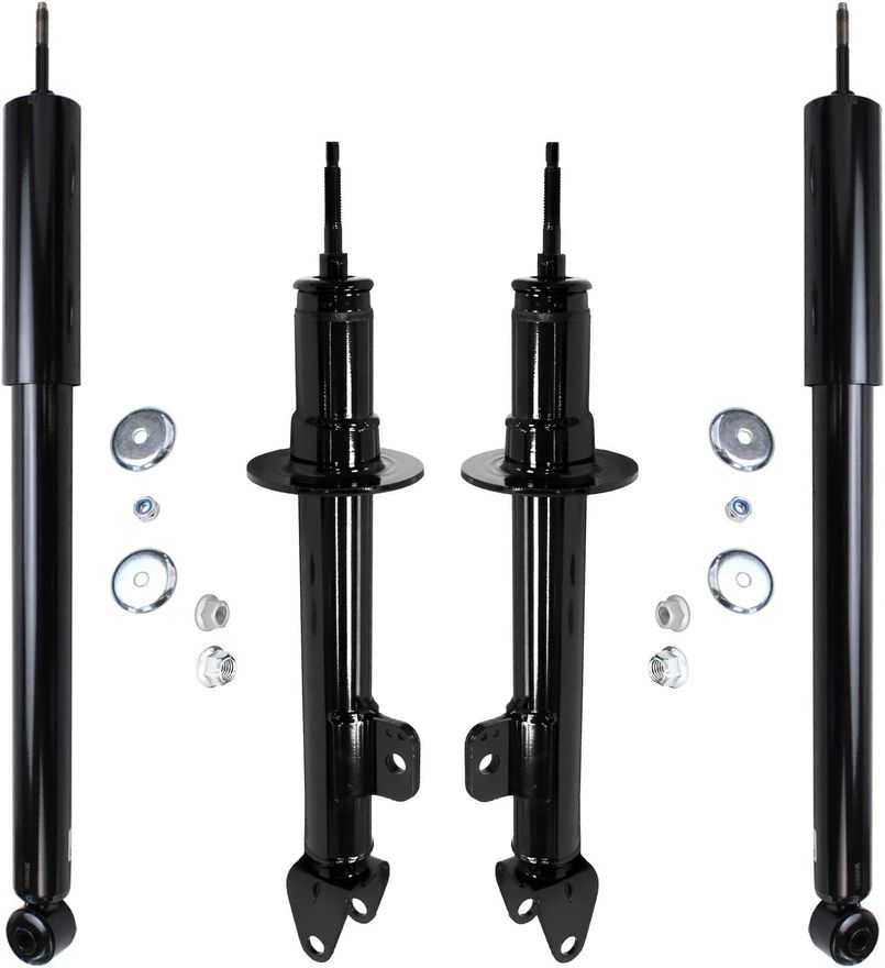 Main Image - Front Rear Bare Strut Shocks Kit