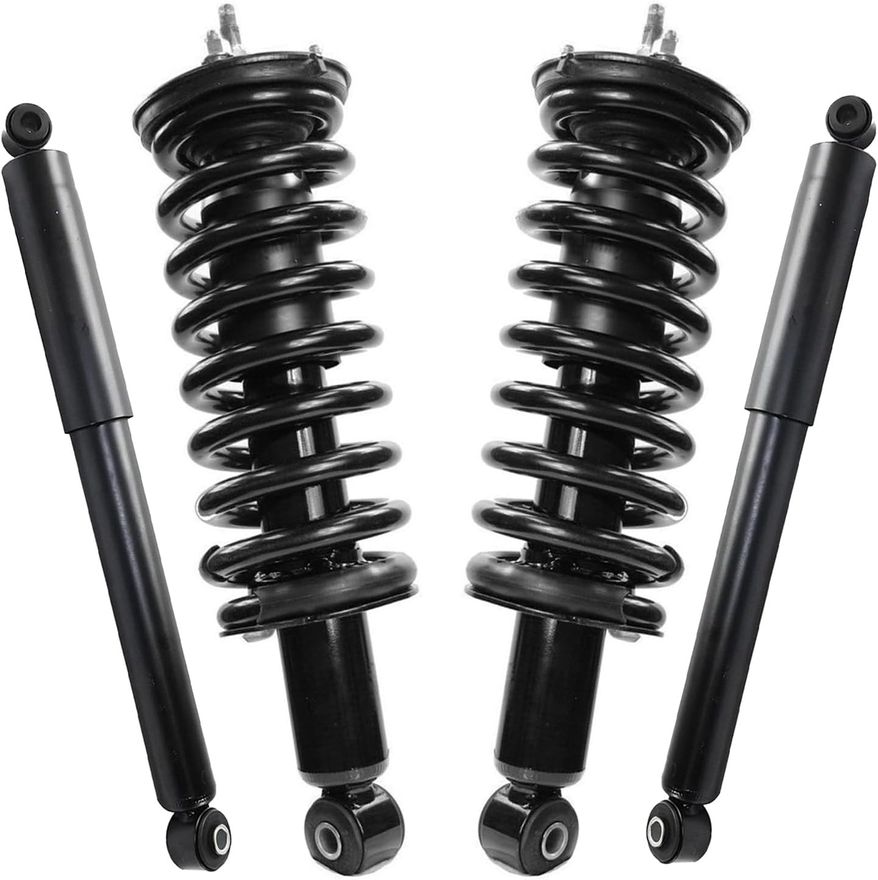 4pc Front Struts Rear Shocks Suspension Kit