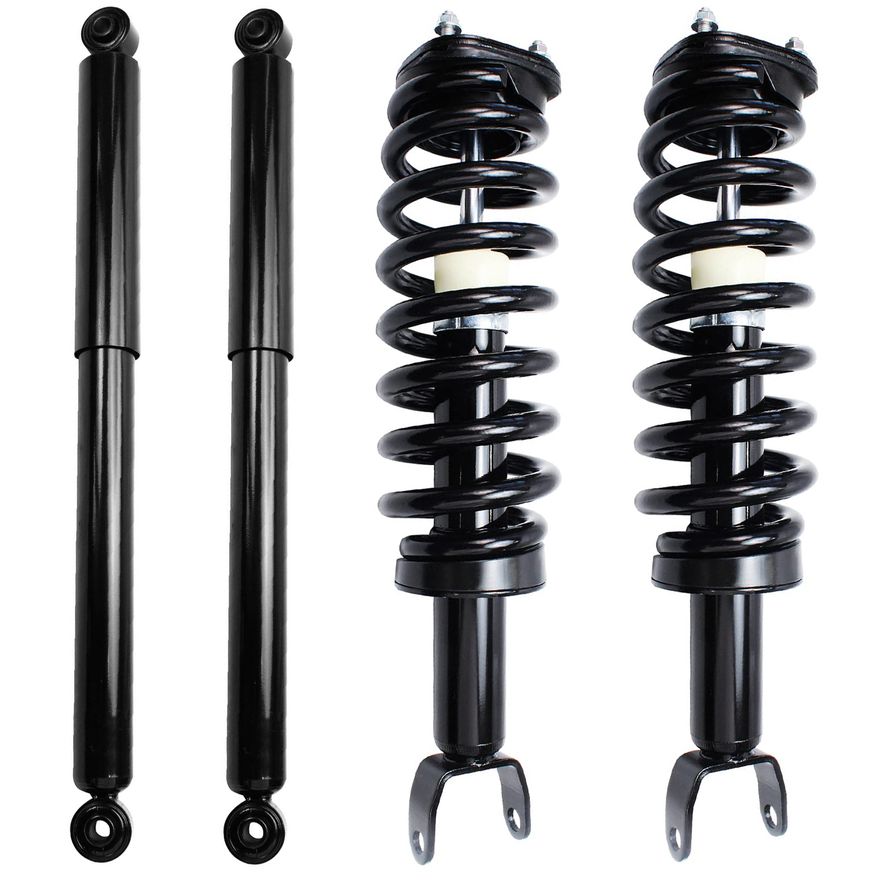 4pc Front Struts and Rear Shock Absorbers Suspension Kit