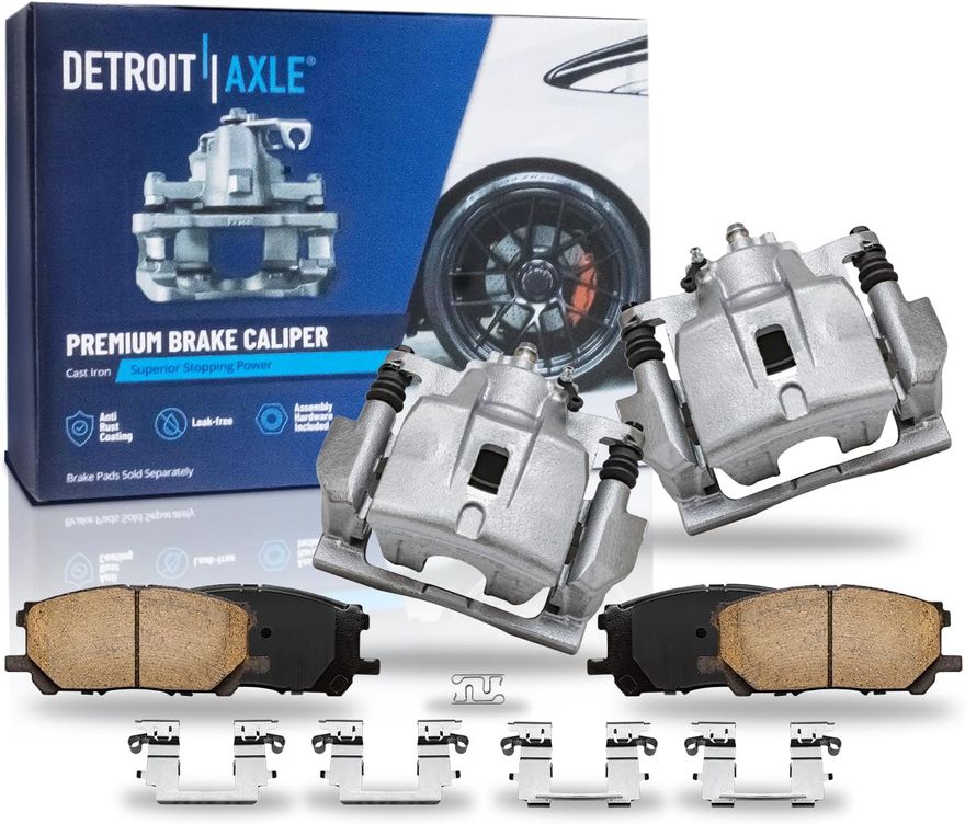 Main Image - Front Disc Calipers Brake Pads