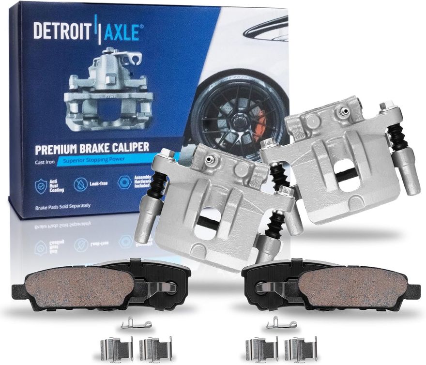 Main Image - Rear Disc Calipers Brake Pads