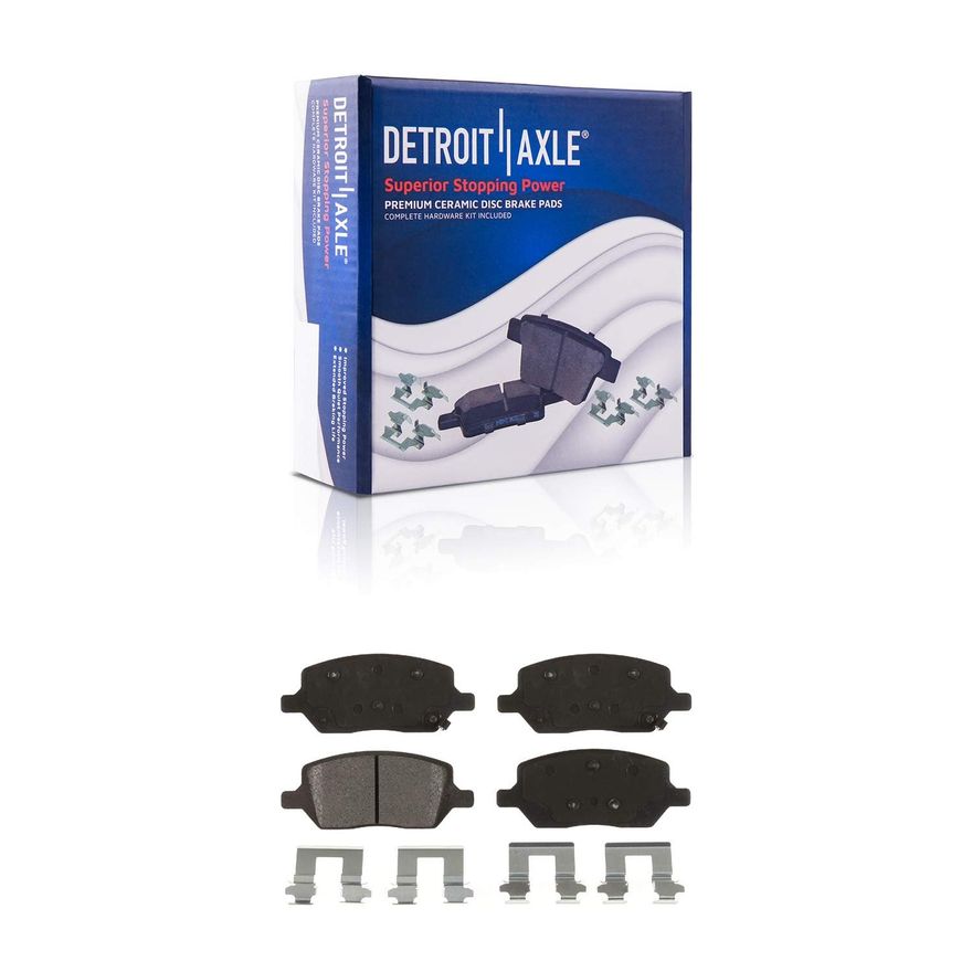 Rear Ceramic Brake Pad - P-1093 x2