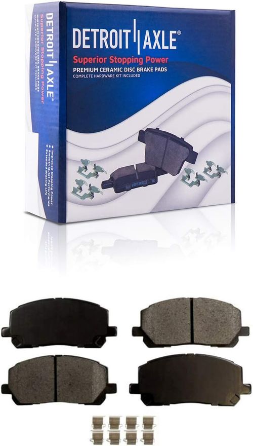 Front Ceramic Brake Pad - P-884 x2