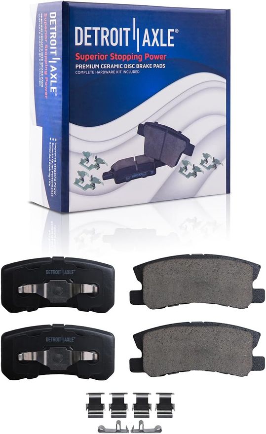 Rear Ceramic Brake Pad - P-868 x2