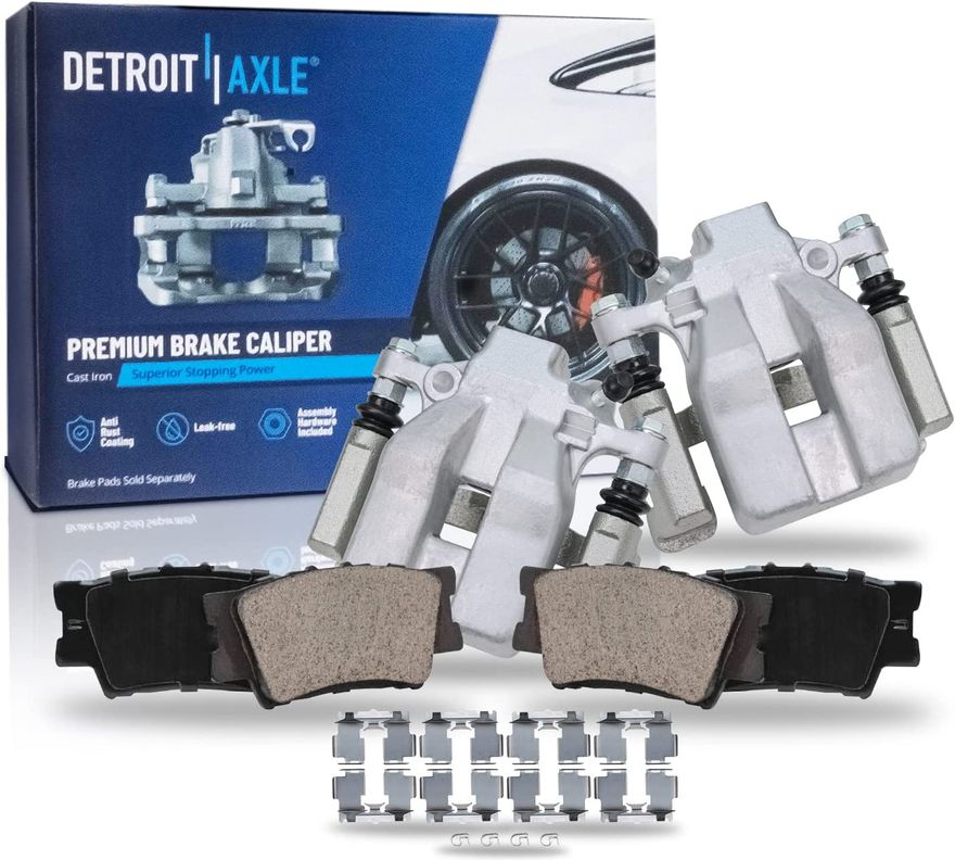 Main Image - Rear Disc Calipers Brake Pads