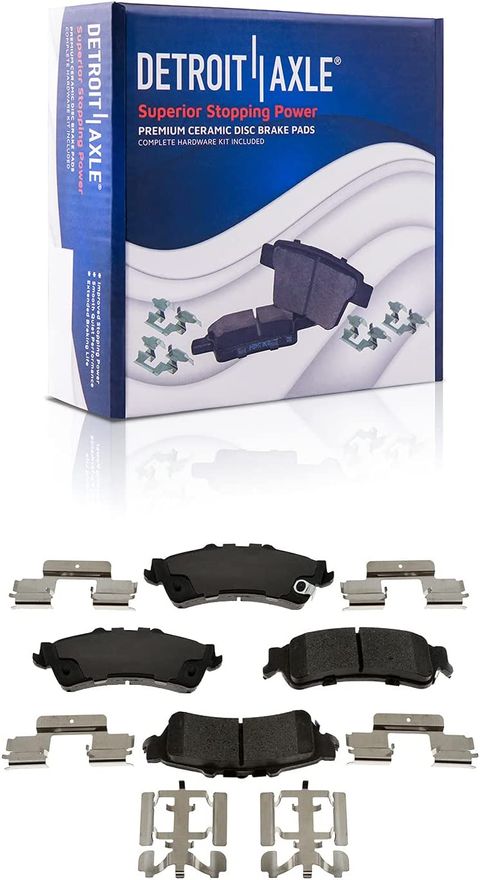 Rear Ceramic Brake Pad - P-1109 x2