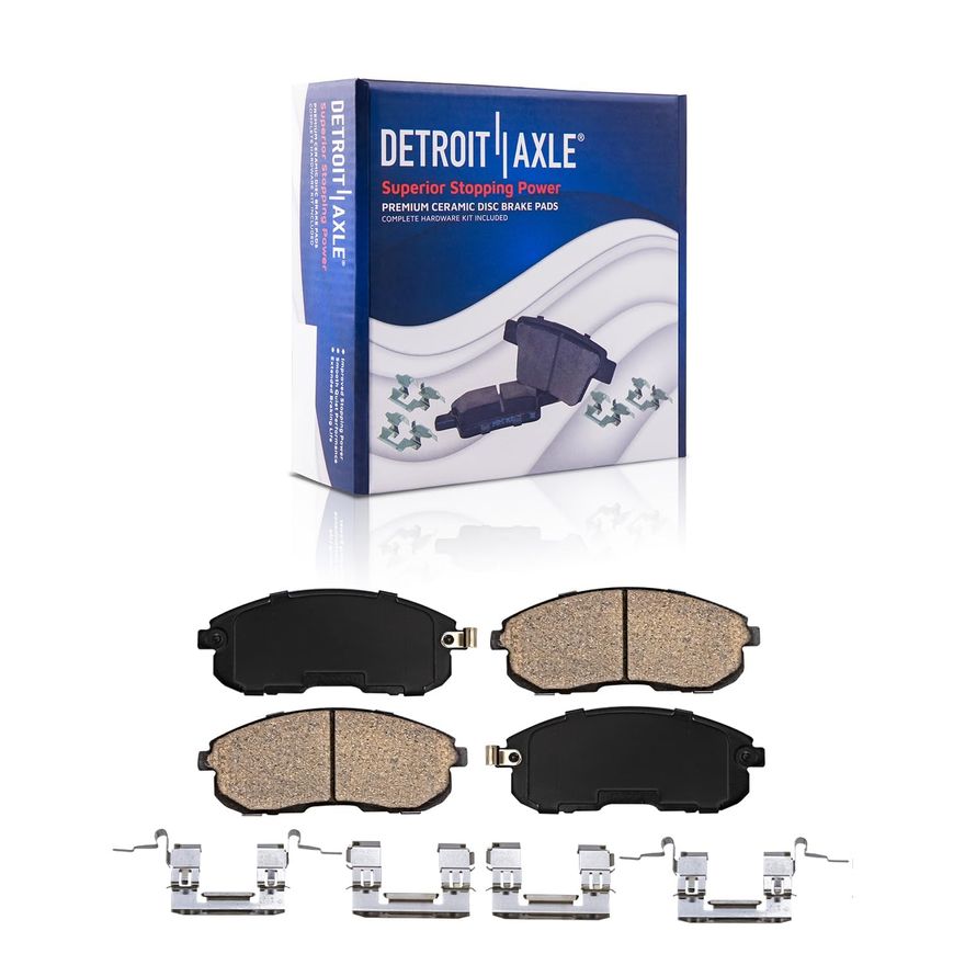 Front Ceramic Brake Pads - P-815A x2